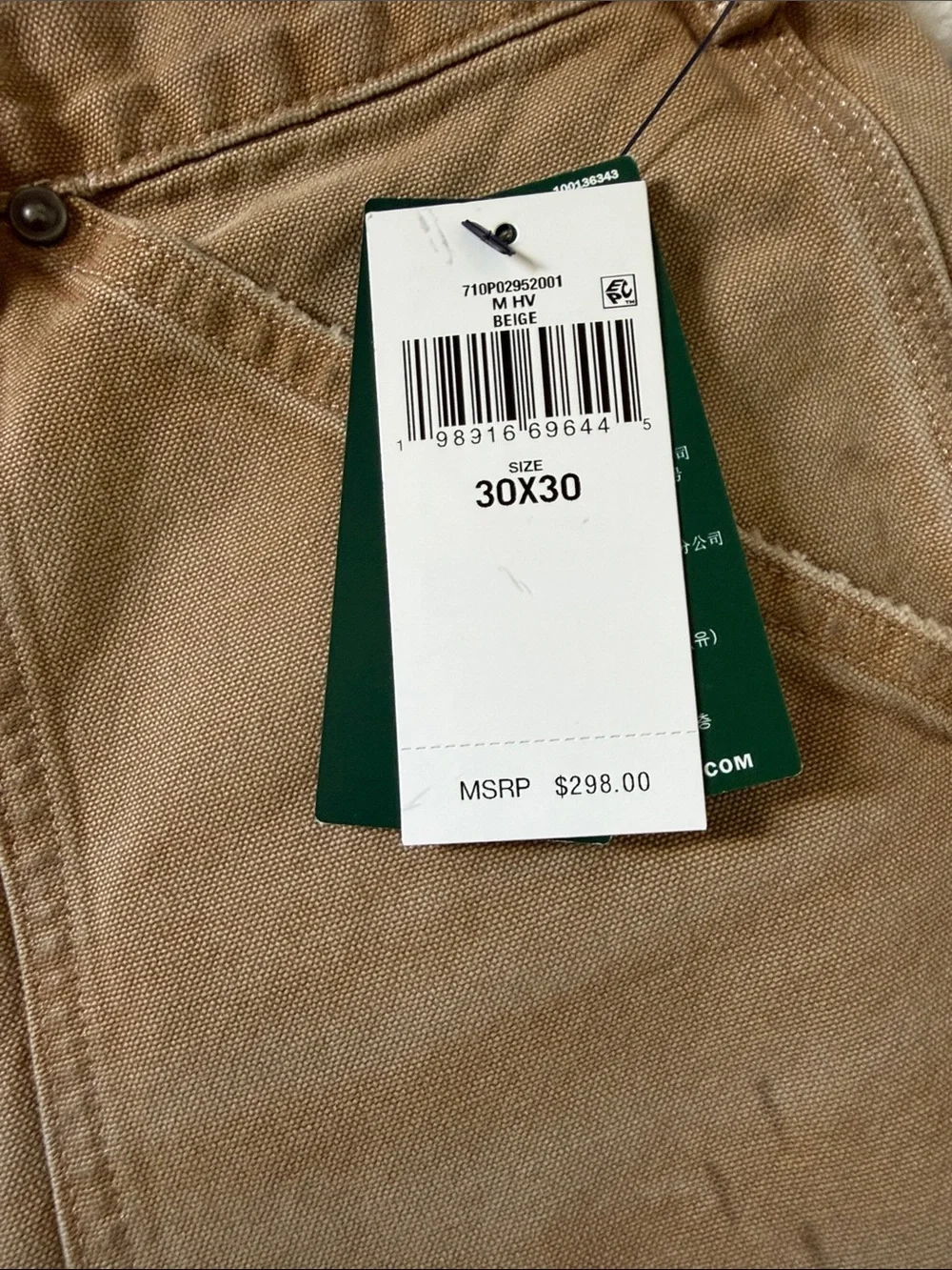 Polo Ralph Lauren durable carpenter